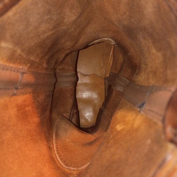 Vintage RED WING 1155 PECOS Size 11 Brown Leather Pull-on Work Boots *Classic* - Picture 14 of 14